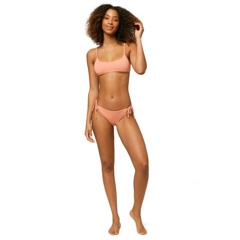 O'Neill Saltwater Solids Bralette Bikini Top - Canyon Clay