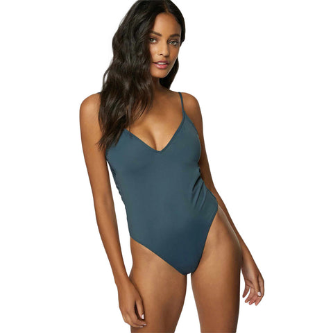 O'Neill Saltwater Solids Porto One Piece Swimsuit - Slate