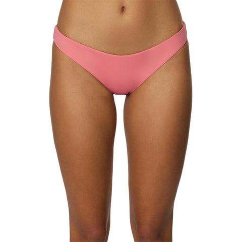 O'Neill Saltwater Solids Rockley Classic Bikini Bottoms - Vintage Red