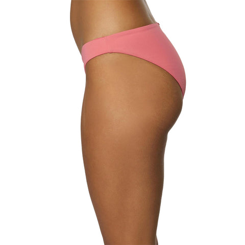 O'Neill Saltwater Solids Rockley Classic Bikini Bottoms - Vintage Red