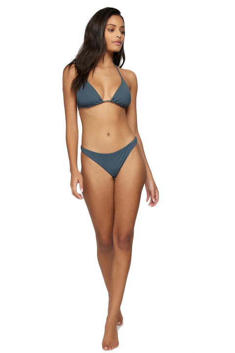 O'Neill Saltwater Solids Venice Bikini Top - Slate - Full