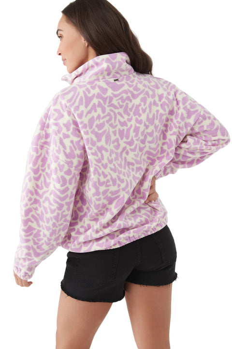 O'Neill Sierra Superfleece Fleece Top - Plum