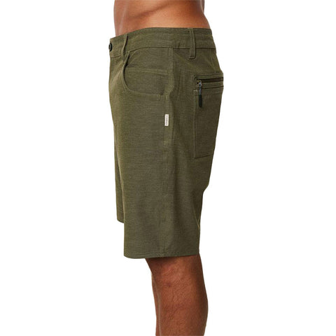 O'Neill Traveler Transfer Hybrid Shorts - Army