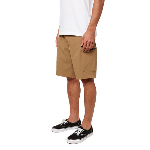 O'Neill Trvlr 20" Cargo Hybrid Shorts - Dark Khaki