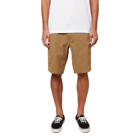 O'Neill Trvlr 20" Cargo Hybrid Shorts - Dark Khaki