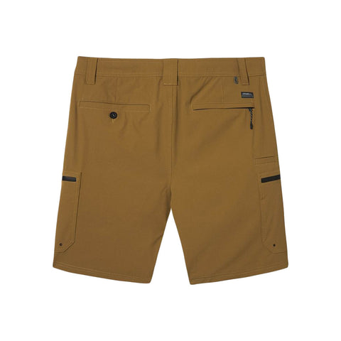 O'Neill Trvlr 20" Cargo Hybrid Shorts - Dark Khaki