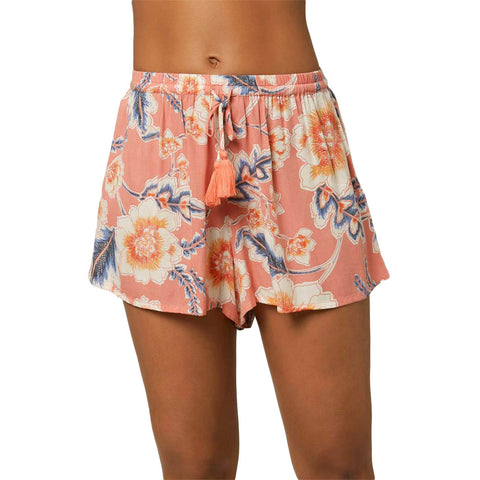 O'Neill Vickie Floral Shorts - Canyon Clay