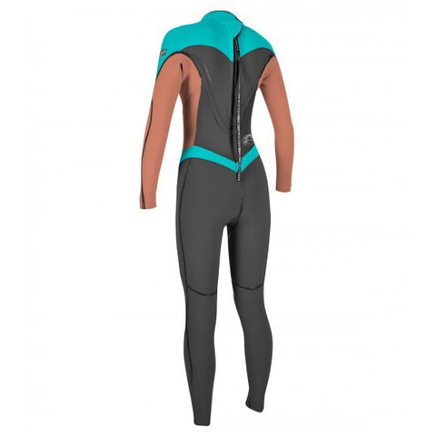O'Neill Women's Flair Zen Zip 4/3 FSW Wetsuit