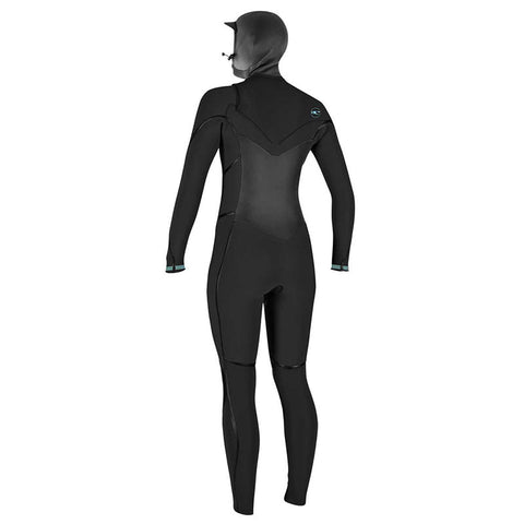 O'Neill Women's Psycho Tech 5/4+ Hooded Wetsuit