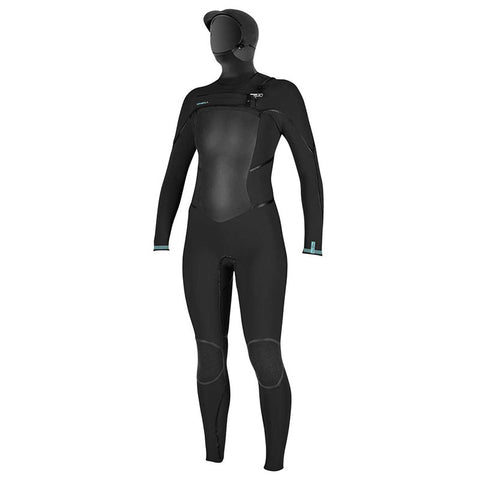 O'Neill Women's Psycho Tech 5/4+ Hooded Wetsuit