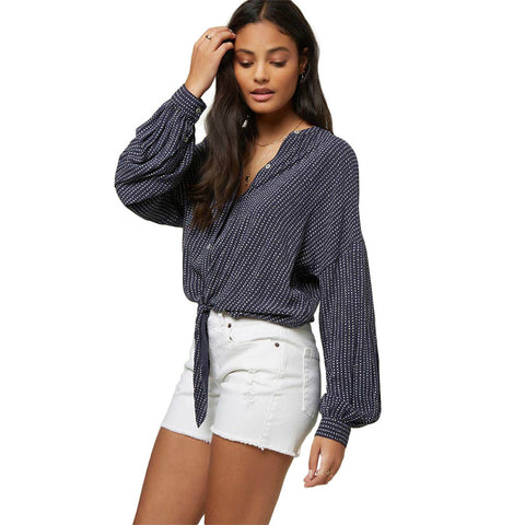 O'Neill Yasha Long Sleeve Top - Abyss