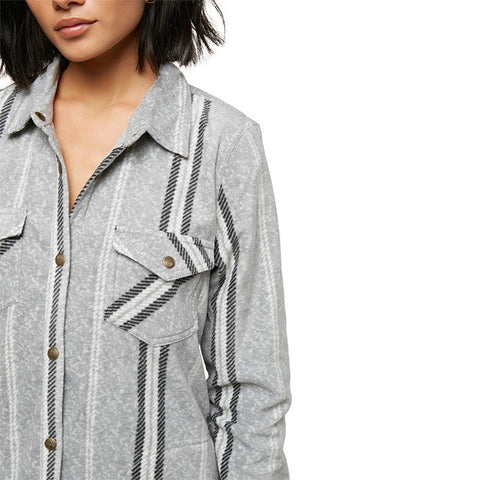 O'Neill Zuma Superfleece Flannel - Heather Grey