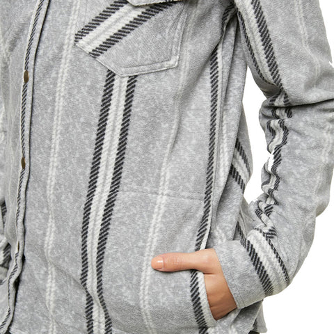 O'Neill Zuma Superfleece Flannel - Heather Grey