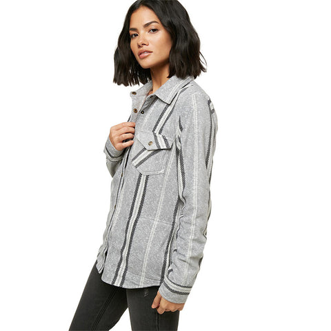 O'Neill Zuma Superfleece Flannel - Heather Grey