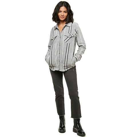 O'Neill Zuma Superfleece Flannel - Heather Grey