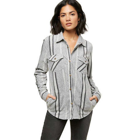O'Neill Zuma Superfleece Flannel - Heather Grey