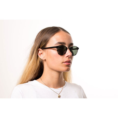 Otis A Day Late Sunglasses - Ebonywood / Grey Polarized