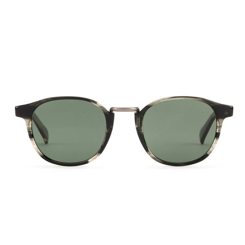 Otis A Day Late Sunglasses - Ebonywood / Grey Polarized