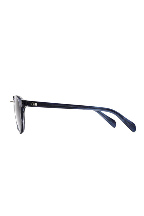 Otis A Day Late Sunglasses - Trans Blue Waves / Smokey Blue / Polar