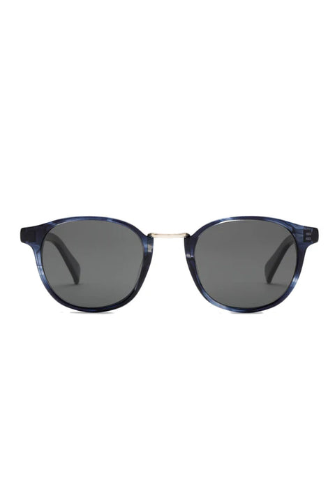 Otis A Day Late Sunglasses - Trans Blue Waves / Smokey Blue / Polar