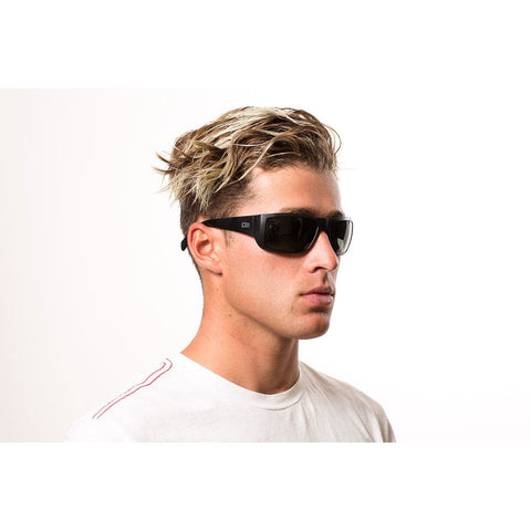 Otis Portside Sunglasses - Matte Black / Grey Polarized