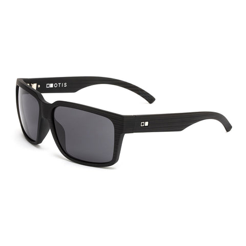 Otis The Double Sunglasses - Black Woodland Matte / Grey Polarized