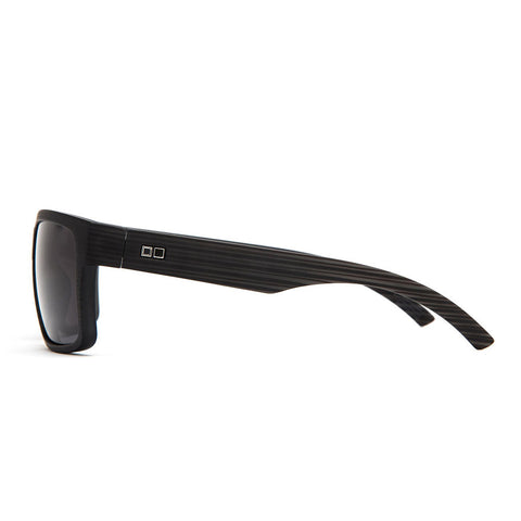 Otis The Double Sunglasses - Black Woodland Matte / Grey Polarized