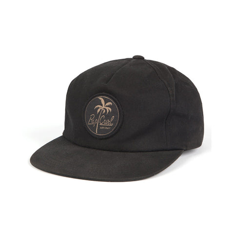 Rip Curl Palm Split Snapback Hat - Black
