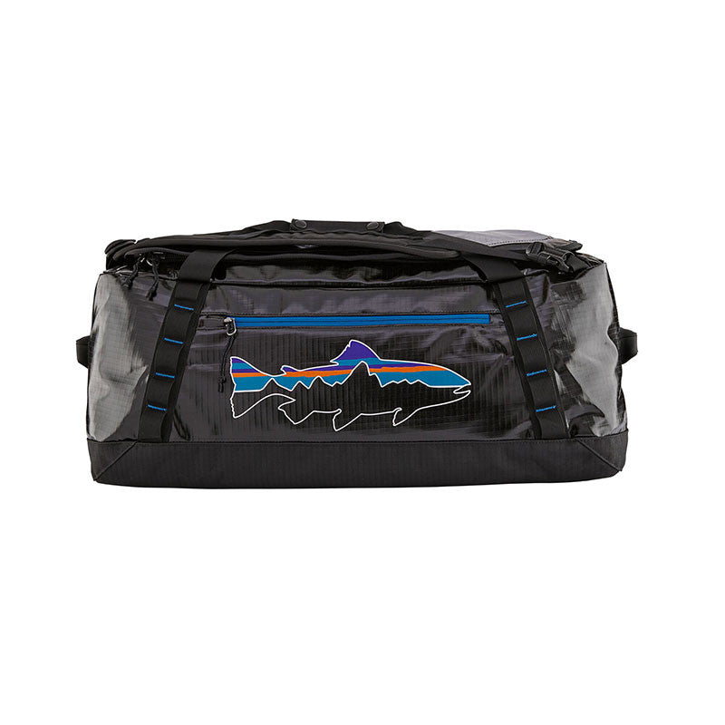 Patagonia Black Hole 55L Duffel - Black / Fitzroy Trout