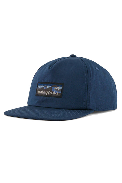 Patagonia Boardshort Label Funfarer Cap - Tidepool Blue