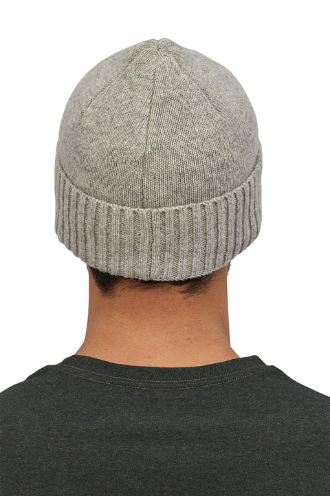 Patagonia Brodeo Beanie - P-6 Logo: Drifter Grey