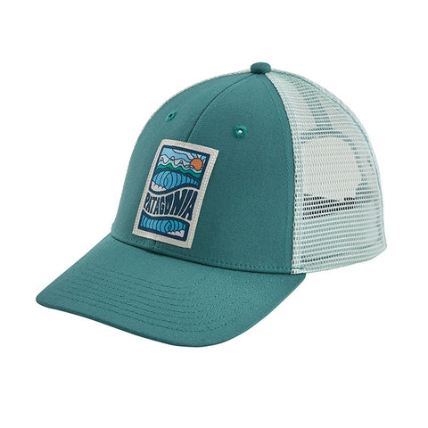Patagonia Cosmic Peaks LoPro Trucker Hat - Tasmanian Teal