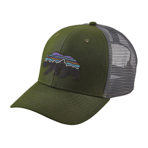 Patagonia Fitz Roy Bear Trucker Hat - Glades Green