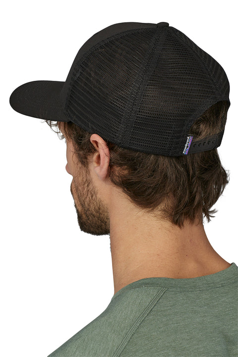 Patagonia Fitz Roy Horizons Trucker Hat - Black - Back