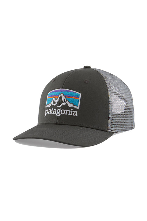 Patagonia Fitz Roy Horizons Trucker Hat - Forge Grey
