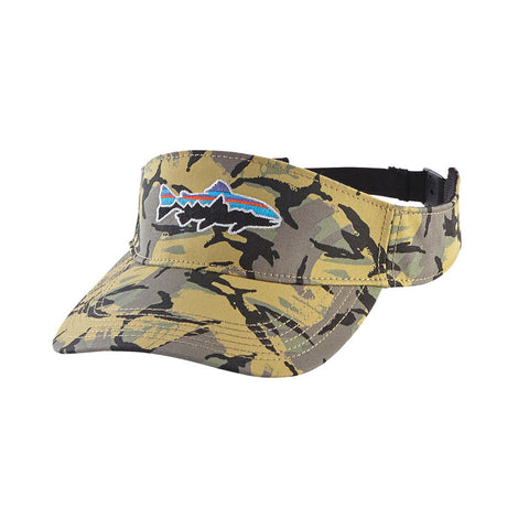 Patagonia Fitz Roy Trout Visor - Big Camo / Classic Tan