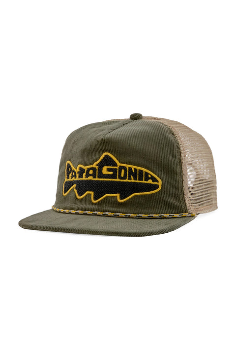 Patagonia Fly Catcher Hat - Wild Waterline: Industrial Green