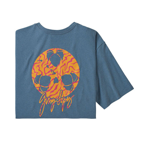 Patagonia Men's Gerry Lopez Pocket Responsibility Tee - Pigeon Blue