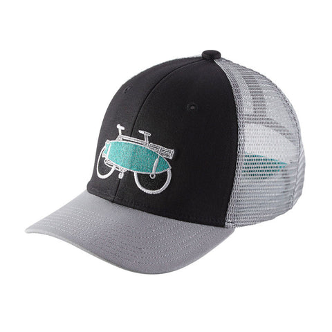 Patagonia Kids Trucker Hat - Amphibious Bike / Black