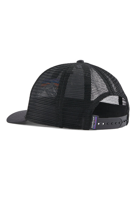Patagonia Line Logo Ridge LoPro Trucker Hat - Plume Grey - Back