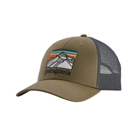 Patagonia Line Logo Ridge LoPro Trucker Hat - Sage Khaki