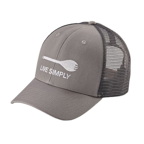Patagonia Live Simply Spork Trucker Hat - Drifter Grey