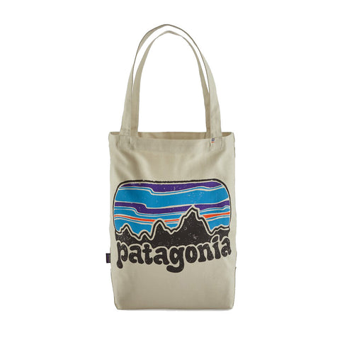 Patagonia Market Tote - Fitz Roy Far Out: Bleached Stone