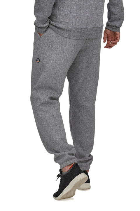 Patagonia Men's Fitz Roy Icon Uprisal Sweatpants - Gravel Heather