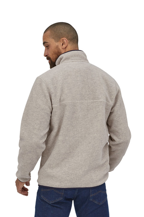 Patagonia Men's Lightweight Synch Snap-T Pullover - Oatmeal Heather - Back
