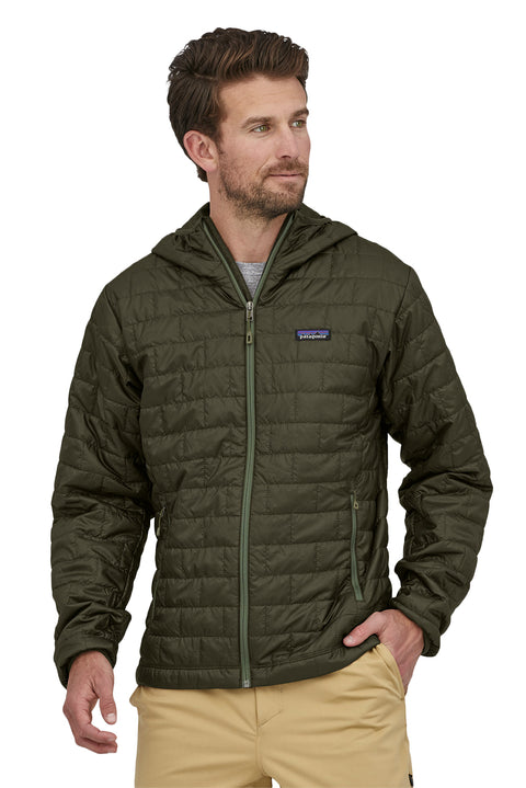 Patagonia Men's Nano Puff Hoody - Basin Green