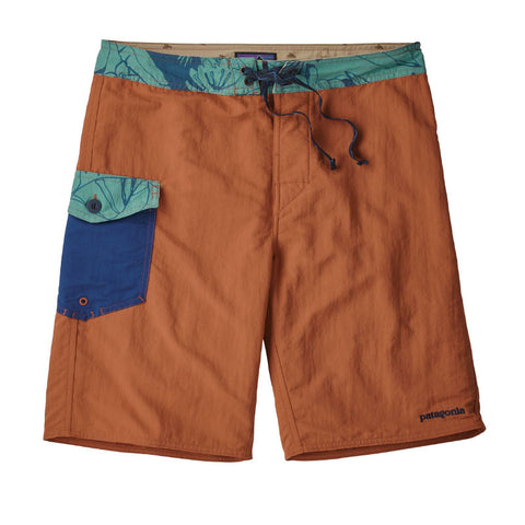 Patagonia Men's Patch Pocket Wavefarer Boardshorts - Canyon Brown