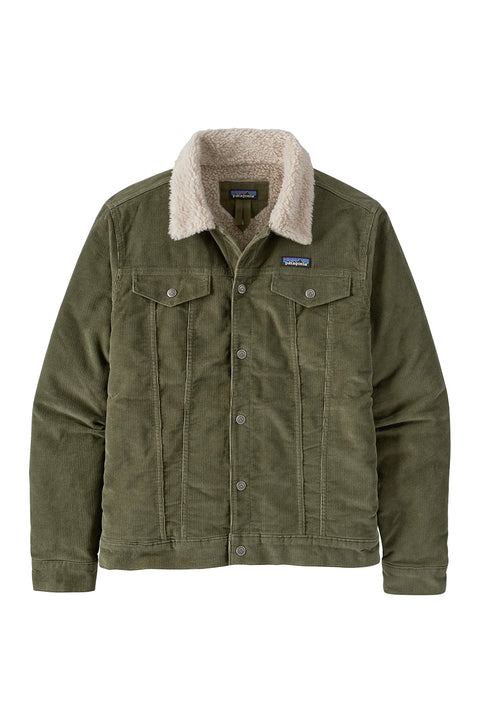 Patagonia Men's Pile Lined Trucker Jacket - Basin Green