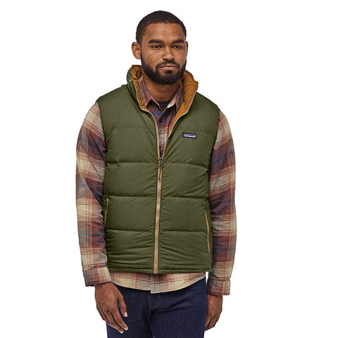 Patagonia Reversible Bivy Down Vest - Mojave Khaki