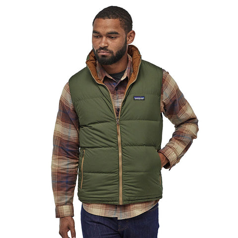 Patagonia Reversible Bivy Down Vest - Mojave Khaki
